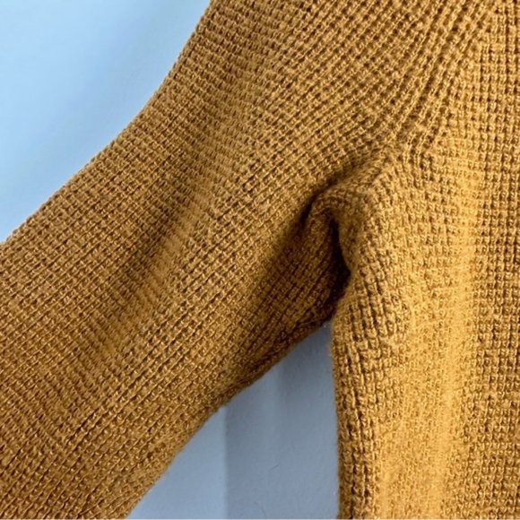 Madewell Jane Waffle Stitch Sweater Sz XS - Picture 5 of 6